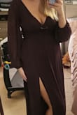I wore this dress for a "royalty themed" wedding, and I loved it! It was the right balance of formal and flattering. I was comfortable, and I got lots of compliments. It is quite long. Even with heels on, I was stepping on the dress and I am 6'0! The quality is excellent, and I'll be looking for an event to wear this to again as soon as I can. - JENNIFER F.