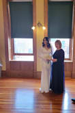 Ordered a medium... A little long but wearing higher heels so I don't have to get it altered - Selma A.