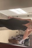 This dress is super sexy! The fabric feels great and has stretch making the small a perfect fit without any alterations. I am quite small cheated and this was still very flattering. I'm 5ft 8, 138 lb. The reviews where helpful. - Cathy P.