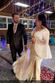 I pulled this dress out of the box and was amazed at the quality! It fit my body shape so well! It was even better than I imagined. I should have altered it to be a couple inches shorter on the bottom and tighten the shoulders, but I made due and it was fine all night. - Sommer S.