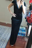 I got this dress to wear at a wedding. It arrived on time and was better than I expected. The fabric quality is nice and it has a liner. Fit is true to size I got an extra small, it was a little loose around the shoulder area. Overall a great dress, love it! - Rebecca L.