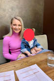 Super cute color and fit! Perfect for my November birthday brunch in LA. It's a little big, but since it's a tight fit and shows everything I like it that way. I ordered a small. - Cassie R.
