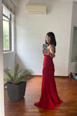 Never regret buying this dress. Perfect fit and i love the red colour. It looks exactly like the picture. - Amelia C.