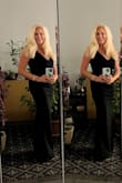 I was looking for a black tie black gown. Didn't find any in Macy's or   Dillards that I liked. So my friend gave me this website and I fell in love with this black gown. And I had so many complaints! I'm so happy I purchased it - Audrey W.
