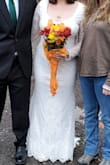 I loved this dress so much. It fit so well. I wear a 14 dress and ordered an XL to make sure I had room in the hips and so it wasn't hugging my stomach. I'm 5'9 and was wearing flats, the dress was the perfect length. - Bailey W.