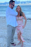 I searched & searched for a wedding guest dress and Im soo glad I came across this one (thanks to my girl friend). This dress was perfect for a destination wedding we had in Dominican Republic. The dress is very pretty & lightweight. The xsmall fit better around the waist but way too tight around my chest. I kept the small even though it was loose fitting around my stomach area. However with the wind blowing on the beach it wasnt as noticeable. If youre having trouble finding that perfect dress for your next destination wedding - stop your search here. You wont be disappointed! - Christina M.