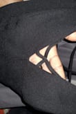 Material: great

If you are very small in the bust you will have to do an adjustment on the straps... they were too loose.  I added a crisscross strap to the Deep V Line, which she's not pictured with it on, but did add a pic of what I did. - Constance M.