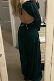 This dress is so cute! It was extremely long, which I wasn't surprised about. I have pretty narrow shoulders so the top part was loose as well but I was able to fix that. I got it hemmed and taken back on the top part and it fits perfectly! This dress is perfect for the winter wedding I'm going to! I had a really hard time finding a dress I really liked and this one checked all the boxes! - Kennedy F.