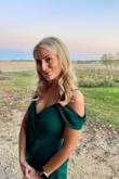 Fit was great, ordered normal size Small, and has a good amount of stretch. The emerald color was stunning! The spaghetti straps are adjustable too. - Bailey Z.