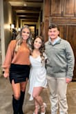 This was the dress I purchased for my rehearsal dinner. I would totally buy it in every color. It was so flattering and received several compliments! The sleeves sat perfectly on my shoulders and never fell. Overall Comfy dress that was super cute! I purchased the Ivory one! - Kaitlynn D.