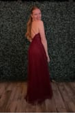 I wore this dress to an Autumn Ball and it was phenomenal. It fit perfectly and the fabric was so beautiful. I got so many compliments. Length is perfect but if you are on the shorter side you may want to do higher heels. Overall the dress was absolutely stunning and soo lovely - Karoline H.