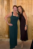 I loved this pantsuit - great color, great fit but wayyyy too long.  Got tons of compliments on it and wish I had had the time to get it hemmed.  Used hem tape for the day of the event and it worked well. - Robyn M.