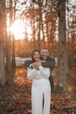 This dress was perfect for my perfect day! The fit and size were on point! I also added a belt just to add a little flair! - Stacy M.