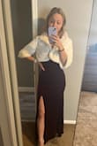The dress is stretchy, comfy, and so flattering! Wearing it as a bridesmaid dress next week and i cannot wait. - Nikki G.
