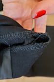 Ordered my usual size XS, & could barley get them over my hips. I am not a curvy girl, so I was surprised that the waistband was that tight. Once on though they fit well. I felt if I went up a size, they would be too baggy in the legs, so I decided to keep them. Bad idea! After the first wash (I followed washing instructions on tag exactly) while they were hanging to dry, I noticed both hems came undone about halfway. So I would say these are very poorly made, & I can't return them now because I've already washed them. Save your money! I wish I had. Oh, & another thing that came unstitched which is minor, but still, was one side of the Lulus tag on the inside on the pants. - Crystal W.