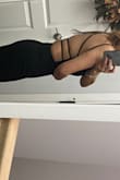 The dress fits me so well. The fabric and the style is really good and elegant. I recommend this dress for everyone - Mainel G.