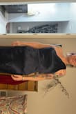 They weren't kidding when they said maxi. There is no way I could walk in this without hemming it - even in 4" heels! But it is gorgeous and the cut is very fitted. I don't know why all my pictures are coming up sideways. I just sent both halves of the same pic. - Emily D.