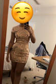 This dress is stunning and looks even better in person! After reading reviews that it runs small, I ordered it in both a Small and Medium and they both fit, but the Small looked better and hugged my curves perfectly. I was blown away by how well made the dress is for the price (Black Friday sale!). Wearing it with the Aimee Champagne Metallic Lace-Up Heels also from Lulu's! - Sanjukta D.