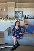 I love the dress! Fits perfectly to my petite body :) - Juvelyn W.