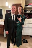 This dress was absolutely stunning, and so elegant. The inside fabric was so soft and the sequence didn't irritate anywhere. I was hesitant with it being a two-piece but the proportions were all spot on. Size up if you're unsure on size. - Kelly M.