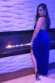 This dress made me feel so beautiful, sexy and glamorous. I just had a baby 14 weeks ago and this dress fit me perfectly!!! - Somatee L.