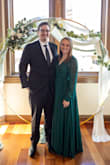 I LOVE this dress! It's possibly my favorite dress that I've ordered from Lulus. I ordered it for a family wedding and wore it to both the destination wedding and the reception a few weeks later in our home state. I received SO MANY compliments at both events! I felt confident and beautiful in this dress. I'm small-chested so it was a little loose in that area and showed a bit more cleavage than I usually would, but I just wore a stick-on bra and went with it. It otherwise fit great so I didn't want to change sizes. Your shoulders, arms, back, and legs are all covered so even with the cleavage it still looked very classy. I wore it with heels and it still swept the floor just slightly. If you're short or don't wear heels, you'll need a hem to not trip. It washes very well. I braided the waist tie to keep it from tangling, washed it by itself inside out on delicate/cold, and hung it up overnight to air dry. I've washed it twice now and it still looks new! Might get it in another color for another wedding! - Leah H.