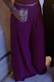 Ordered this in a M but then returned it for a L to have a little more room in the waist. I LOVE IT! I wore it to an event and everyone was obsessed and asked where I got it. The only complaint is the pants are very long so I had to wear 4 inch heels. Will be wearing again soon! - Caroline F.