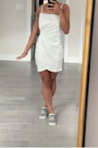 I love the dress material and how fits my body so well, I'm totally in love with it. - Ari G.