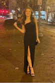 This dress is absolutely beautiful. Got nothing but compliments. It's simple but classy! - Melina C.