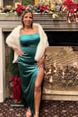 This dress was perfect for my work holiday party. It was Gatsby themed, so I added the faux fur wrap. I felt truly amazing in this dress abs would highly recommend! - Candice G.