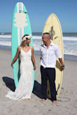 I usually consider myself a small, went with the XS after reading reviews. Came just in time for my dreamy beach wedding. Fit snug but perfect. Loved that it had a little train and was fully lined, even held up for a dip in the ocean after our ceremony. - Abby D.