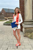 I was very satisfied with my purchase!! I wore it for my graduation and got so many compliments. The fit was very flattering too. 10/10 would recommend. - Molly S.