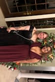 This dress was perfect for a holiday Christmas party! I'm very busty and the top fit perfectly. The length was perfect with 3 inch heels. I'm typically a size 12 in dresses and the dress surprisingly was a little tight in the waist. Other than that it was perfect - Brooke M.
