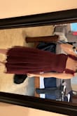 Loved this dress. It was so festive! I had a little extra room in the bust and waist but it was still very flattering. - Christina T.
