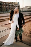 This dress was a dream. It fit like a glove and was incredibly comfortable. It is super stretchy and not restricting at all. It's simple but still so elegant and beautiful. And at a steal of a price! Still so in love with it. - Loni M.