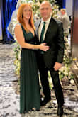 I used a little tape to keep the top in place. I felt sexy & beautiful all night. I received so many compliments on my dress! - Kristen M.