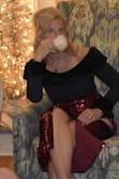 I love this skirt! It had just the right amount of stretch to hug me in the right places. I wore it to a Christmas dinner party and received so many compliments. It was super festive looking. - Jennifer C.
