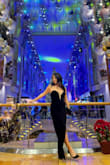 Had a black tie dress code event to attend and this dress couldn't have been more perfect. The velvet material made it perfect for the holidays. I felt super sexy but classy at the same time. I received many many compliments that night. Get the dress! - Sinhy L.