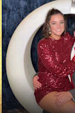 I absolutely am crazy about this outfit. Love a romper, it has a nice open back and is stretchy! It's a little on the short side, and the sparkles would get stuck to each other (I.e. the sleeves would get stuck to my waist) but that really wasn't a big deal. 10/10 recommend for your next holiday party. - Claire S.