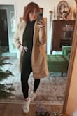 I ordered one for my daughter for Christmas and tried it on. I loved it so much I had to buy another one for myself! Can be dressed up or worn casually! - Amanda M.