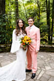 If you are thinking about buying this dress do it! I did have the length altered, as well as the sleeve length, but other than that - it was perfect straight out of the packaging. Very comfortable, even for our outdoor September wedding. - Stephanie E.