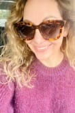 I was looking for a larger pair of gold earrings for a while. Came across these and they are a winner!! Lightweight and sexy. Can dress an outfit up or down. - Emily D.