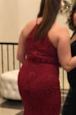 I was looking for a dress to wear to a black tie holiday party but didn't have the time (or patience/budget) to want to get a dress that needed alterations. I am a street size 4/6 in most brands, and this fits perfectly. I am 5'4 and wore ~3.5 inch heels and that was perfect for height. It wasn't super flattering on me, but it did the job. - Renee L.