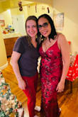 It's beautiful! I wore it on Christmas Day! Family dinner! Got beautiful compliments! = - Claudia M.