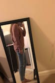 This sweater is the best thing ever!! Soft, comfortable, flattering, beautiful color, and I love the fit! I wear a Medium in most shirts but I size down if it's oversized and the Small couldn't have fit better! So in love!! If you're on the fence, buy this! - Catherine D.