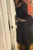 I REALLY wanted to like this dress. I thought it fit really well (I sized up to a Large just to be safe with how tight it appeared in the photos) but unfortunately, the seam on the left sleeve was ripped about 3 inches when I received it. I didn't have enough time to order a new one, so I sewed it the best I could. But then just a couple hours into the night, I noticed it completely coming apart all over. Again--this dress was not extremely tight and definitely looser in some spots, so I don't think it was ripping from it being too tight. I absolutely love this style, though - Colleen B.