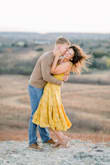 I am obsessed with this dress! The yellow color and cut of the dress is so flattering. Wore for engagement photos and they turned out stunning! (Size L) would give 6 stars if I could!! - Macey E.