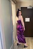 This was my New Years dress and I felt like a real life bratz doll. I 1000% will be buying another dress from you and probably rewearing this for my birthday. The material has a decent amount of stretch and I received SOOOO many compliments. Don't even think about not adding this to your cart! - Felicity H.