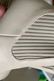Initially, I loved the style and how comfortable they are; however on closer look, they are more pinkish tone than nude and had little almost marker-like red stains near the stitching. There are several but I could only post two pictures. Looks like glue. Very disappointed. Where are you at customer service? - Jennifer L.
