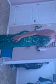 I love this dress! It can be hard to find dresses that all the curves. I switched down to a medium and it was a perfect fit! I love that they sent me the smaller dress to try on before I even returned the large. The dress it's self is gorgeous. It looks so much more expensive than it was. - Avery D.